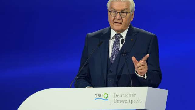 Steinmeier beim Umweltpreis: Klima nicht vernachlässigen