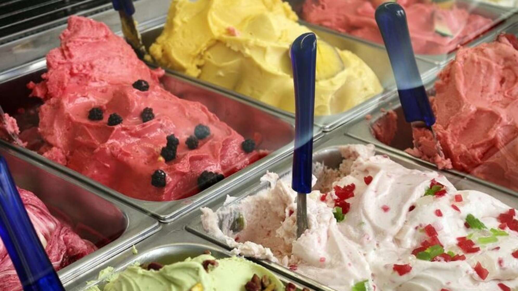 Verschiedene Eissorten