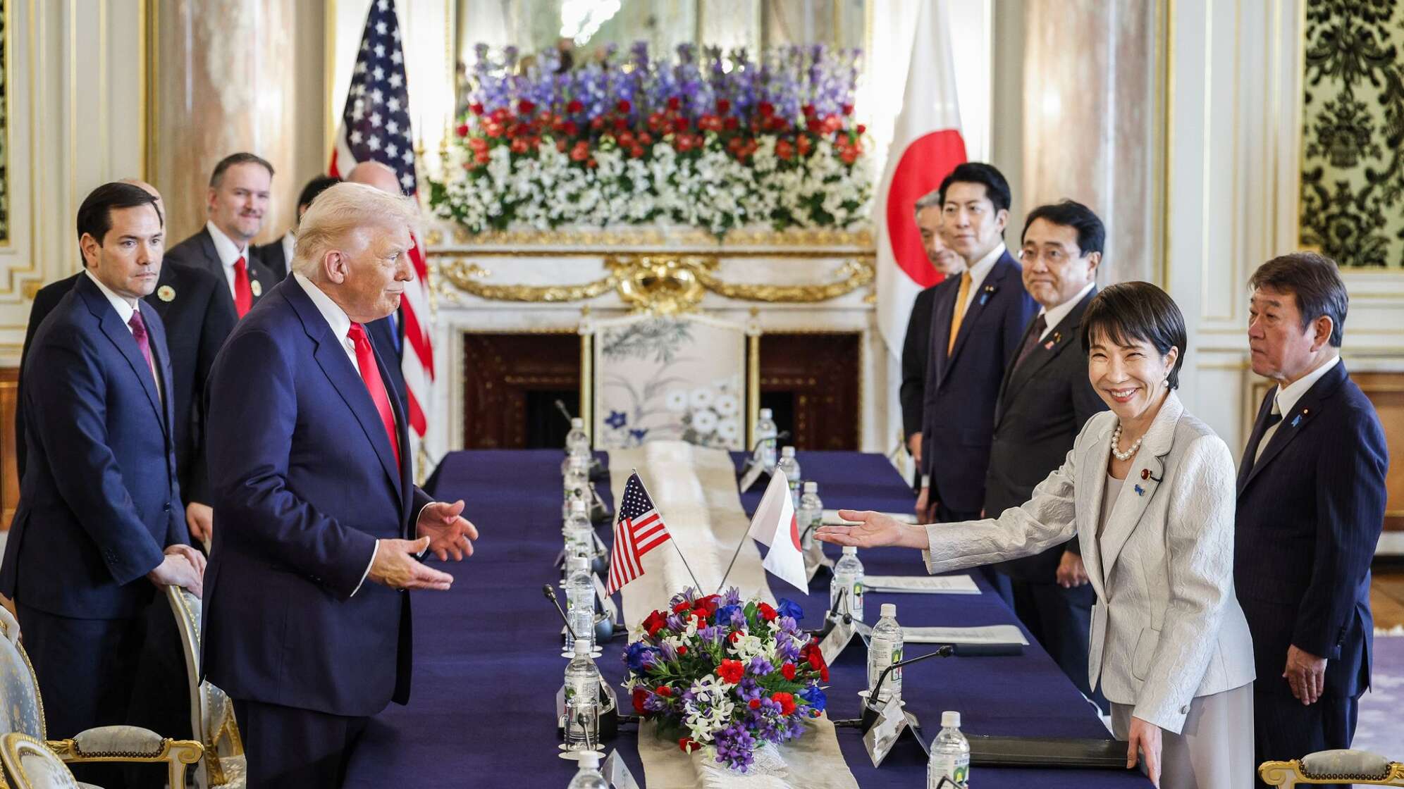 US-Präsident Trump in Japan