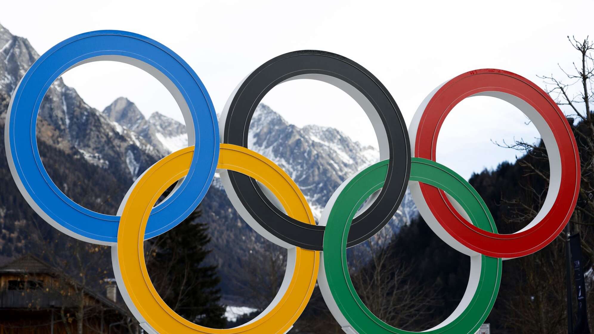 Die olympischen Ringe