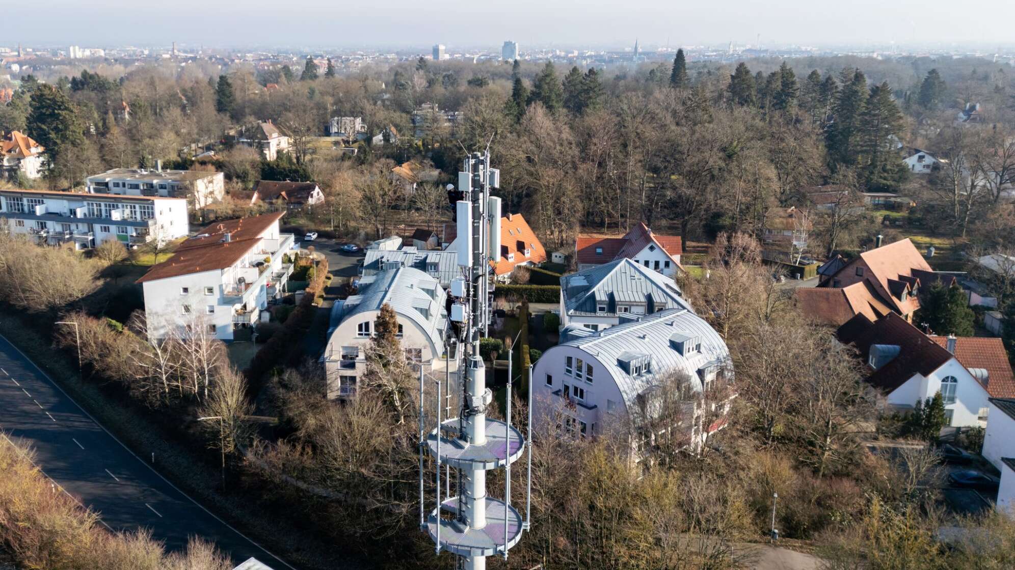 Mobilfunkmast der Telekom