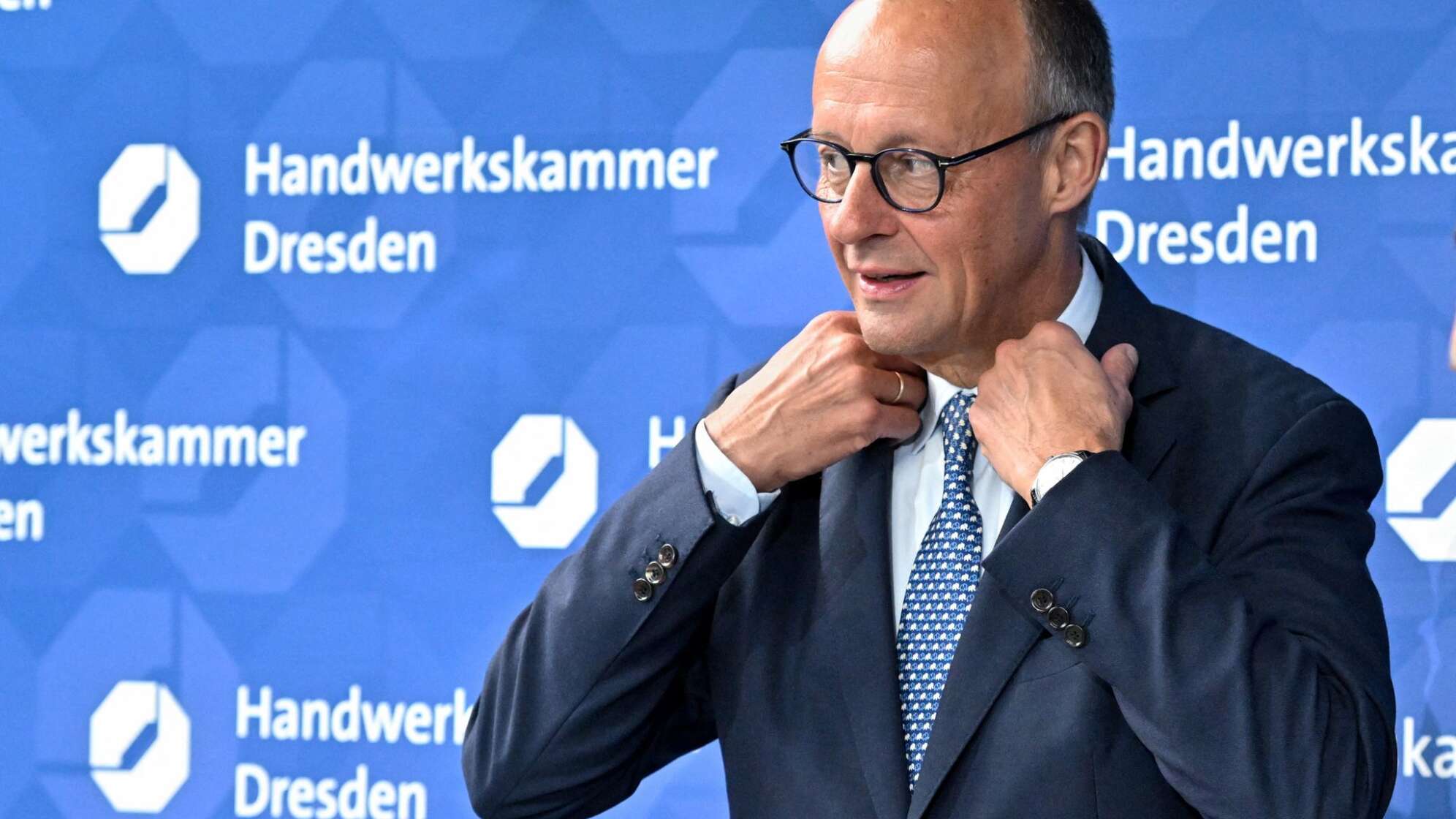 Antrittsbesuch des Bundeskanzlers in Sachsen