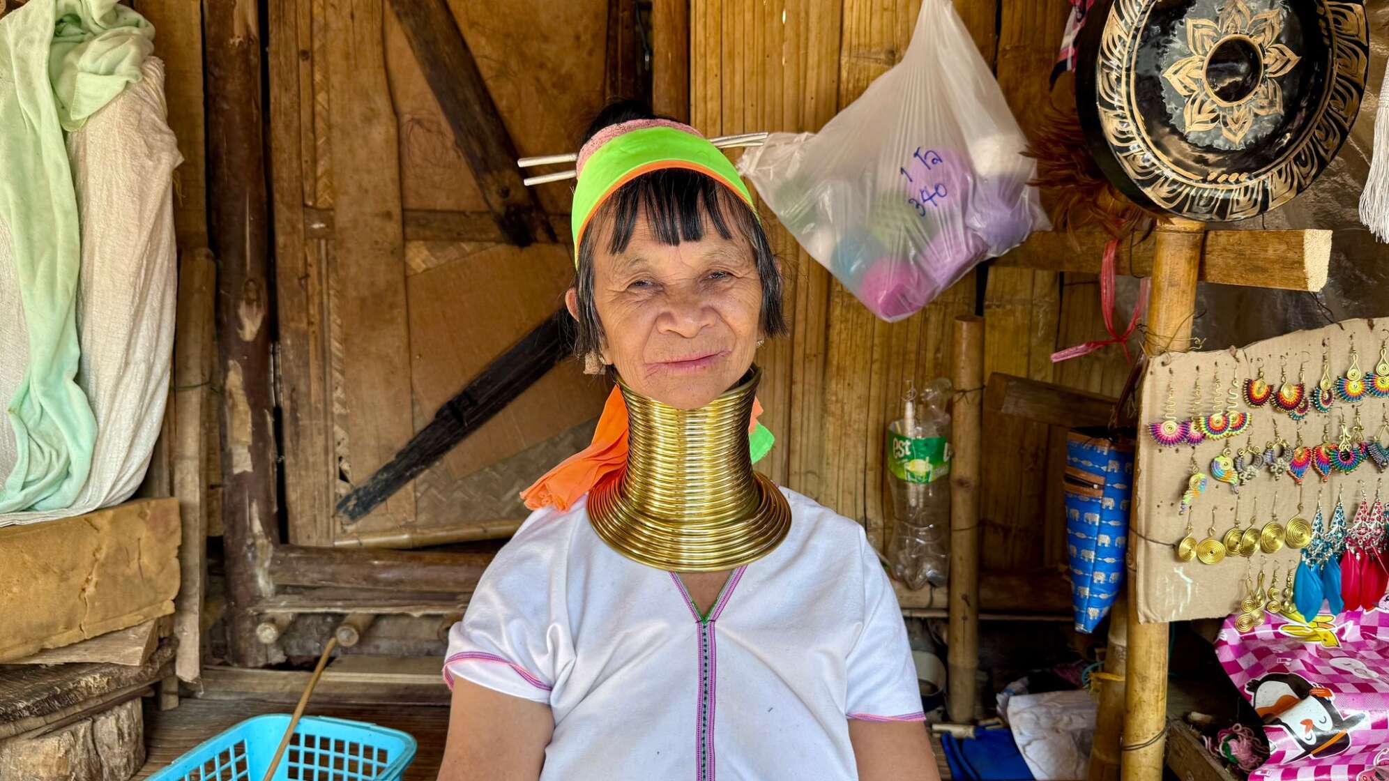 Langhalsfrauen - «Long Neck Karen» - im Norden Thailands