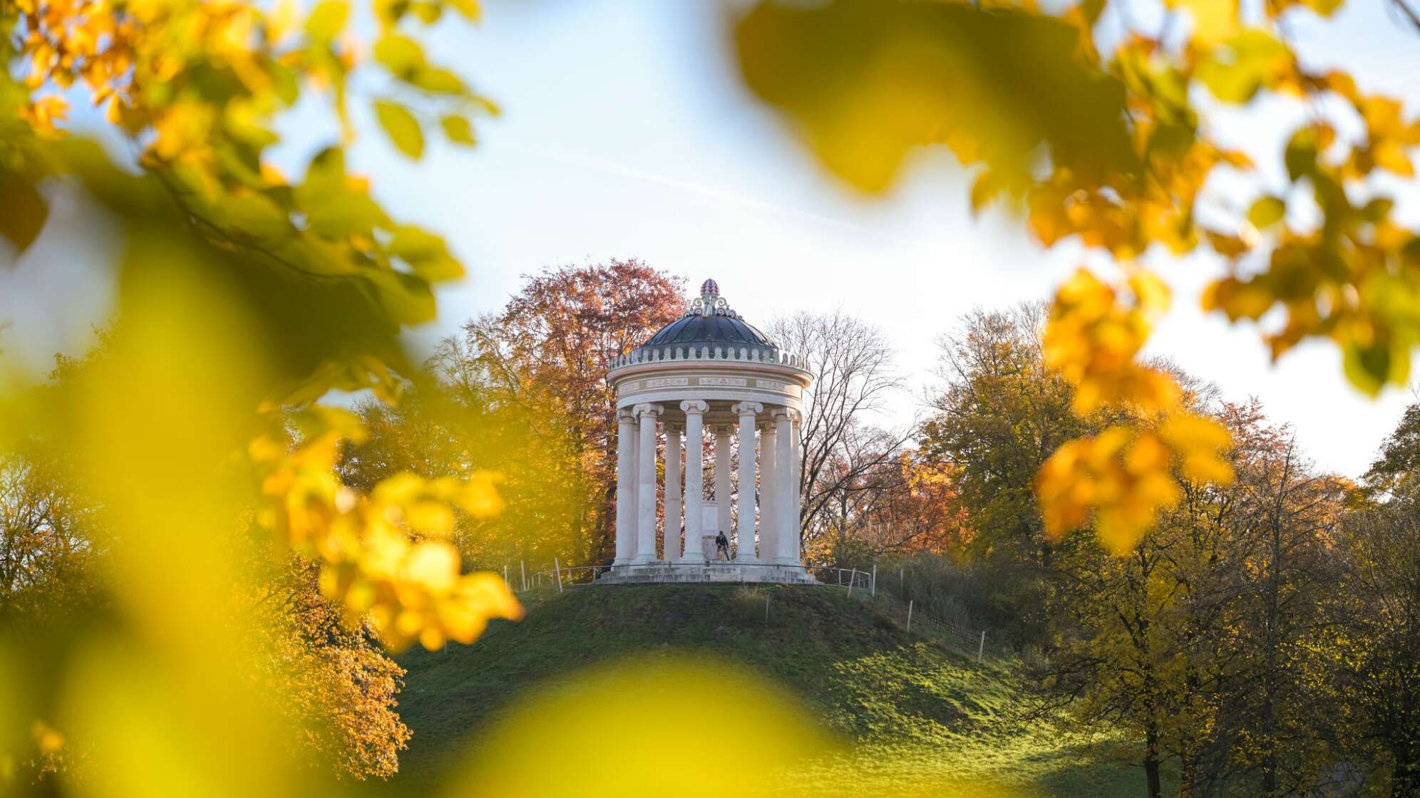 Englischer Garten im Morgenlicht