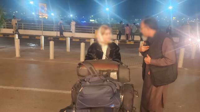 Aufnahme aus Pakistan - Afghanen fliegen nach Deutschland