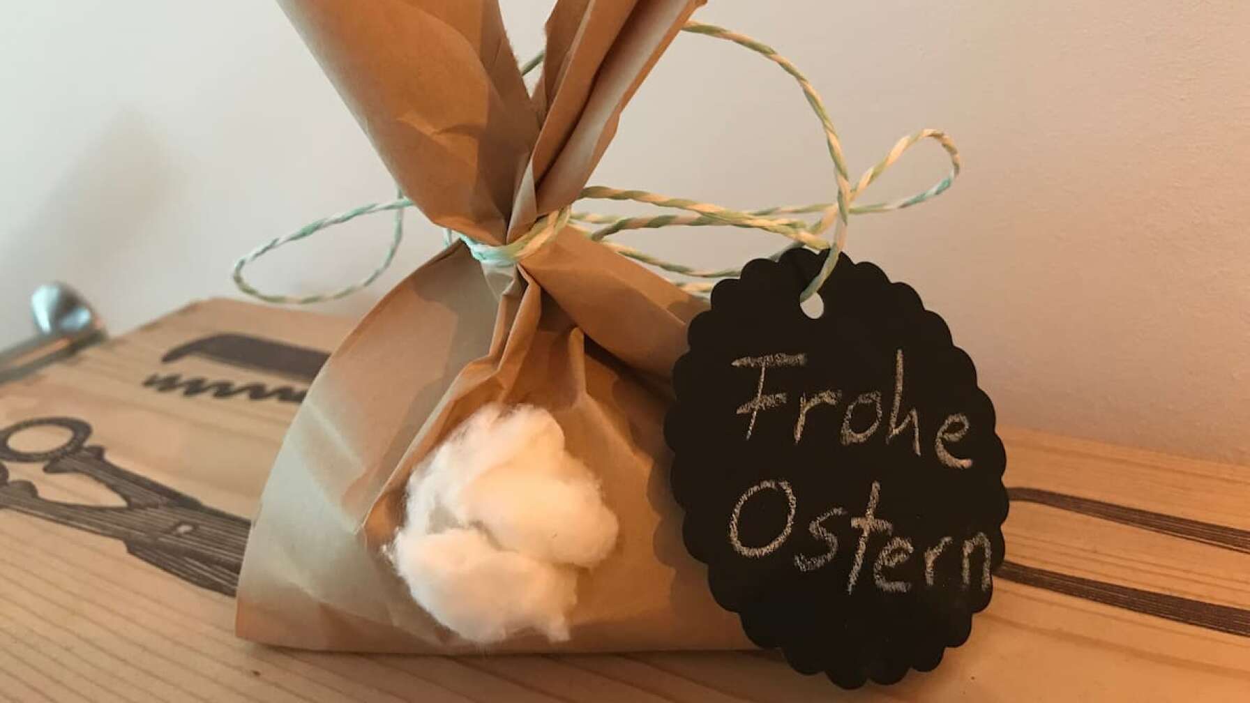 Putzige Oster-Geschenktüte