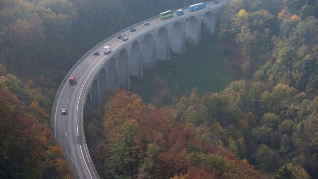 A8 am Albaufstieg wegen Generalüberholung gesperrt