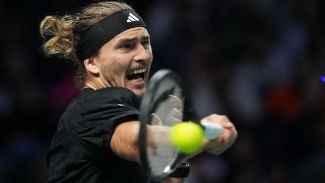 0:6 im ersten Satz: Müder Zverev erlebt Debakel gegen Sinner