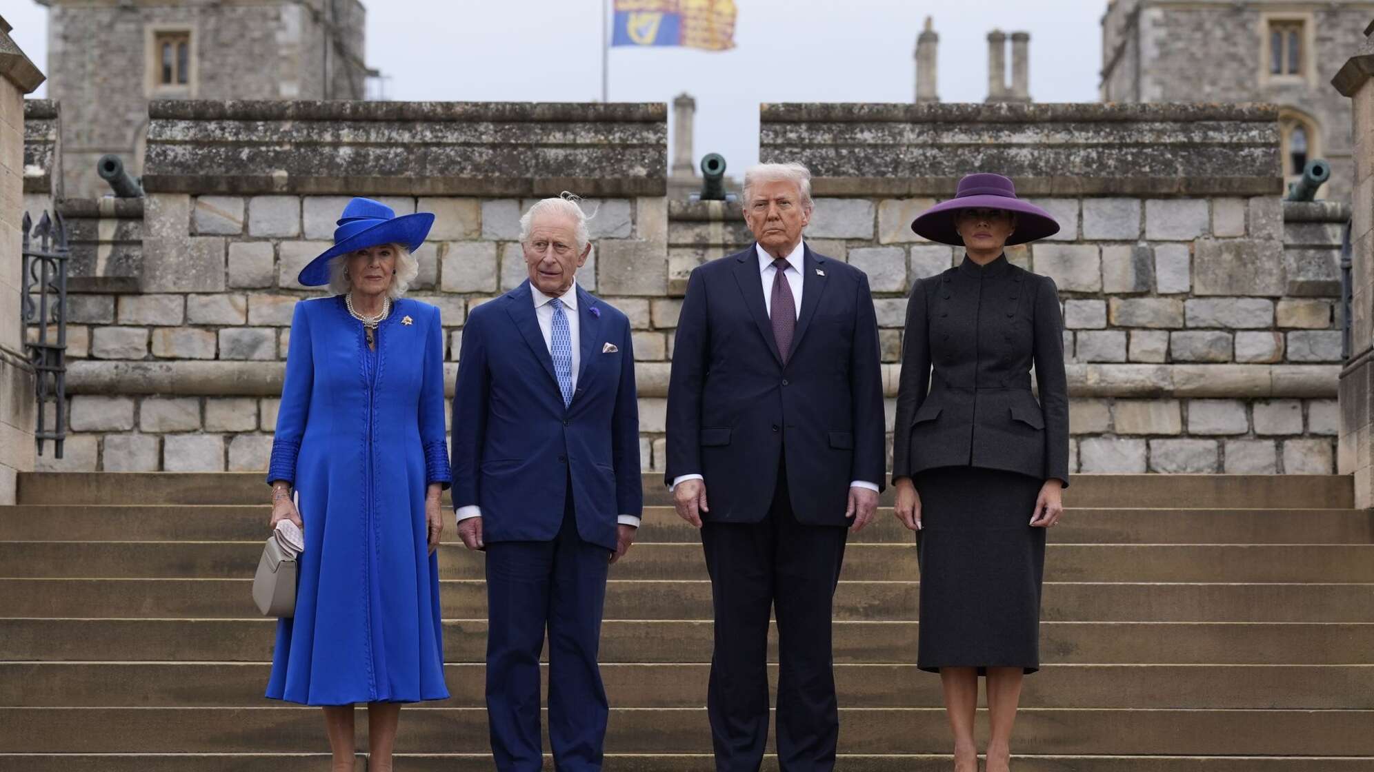 US-Präsident Trump besucht Großbritannien