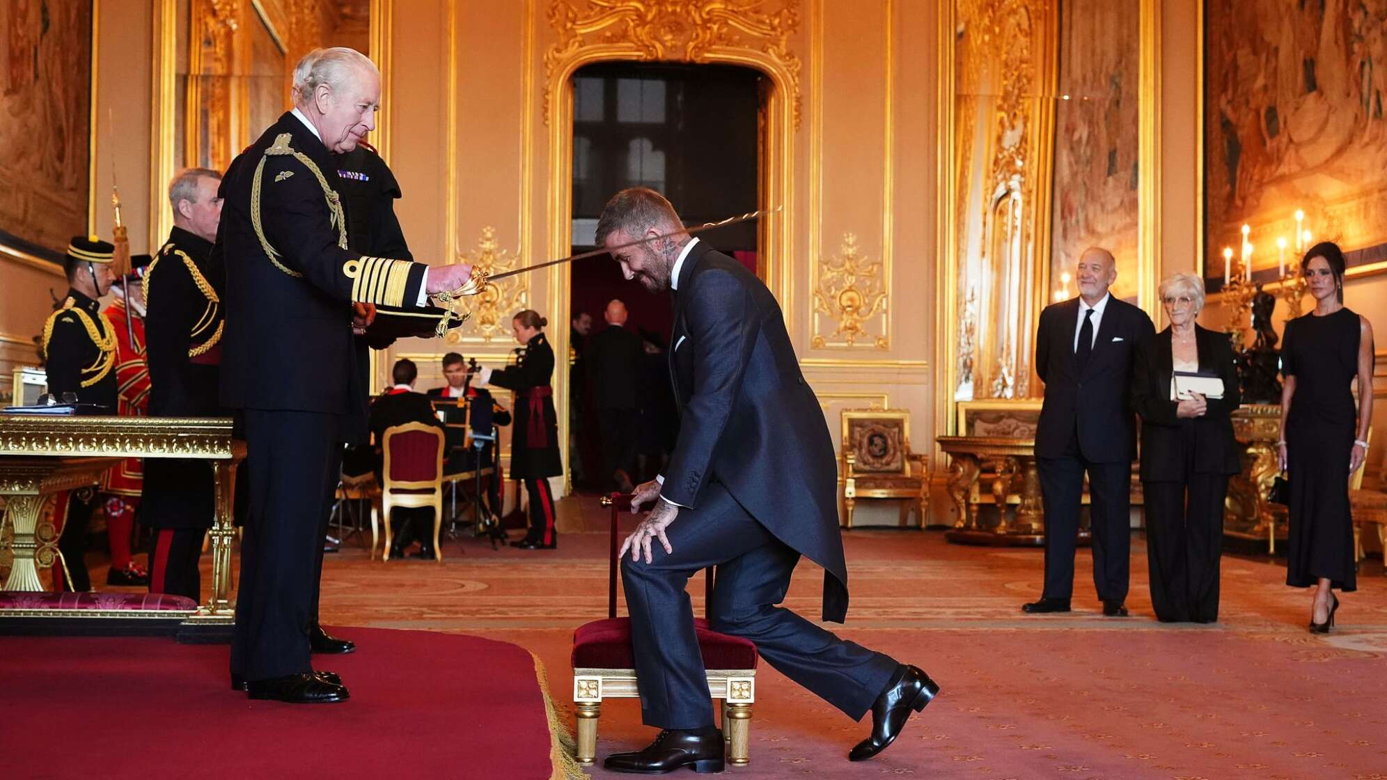 Ritterschlag für David Beckham