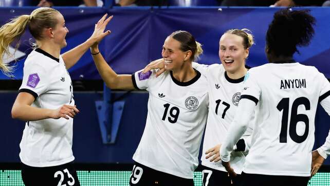 Deutsche Fußballerinnen mit lösbarer WM-Quali-Gruppe