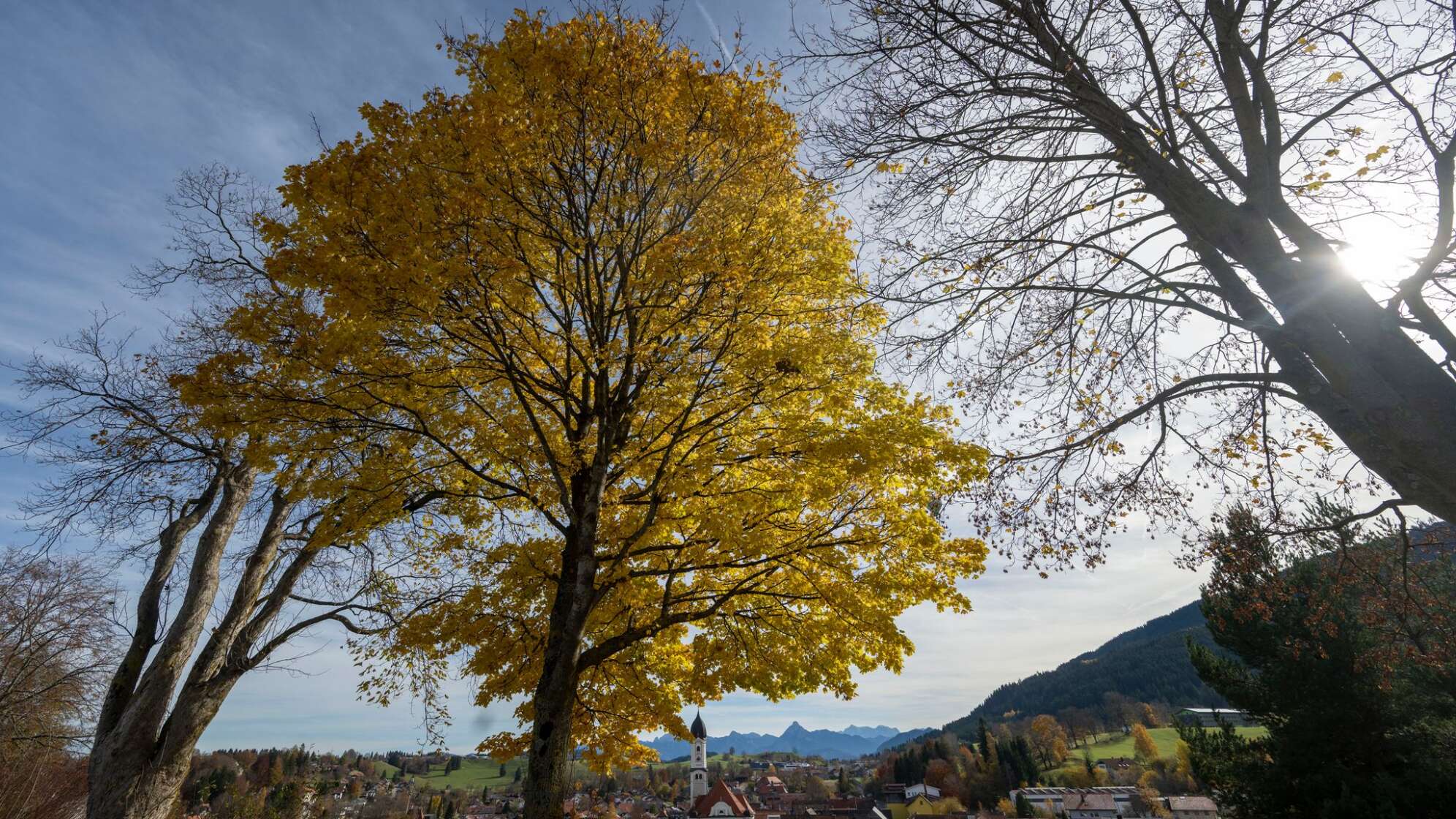 Herbstwetter in Bayern
