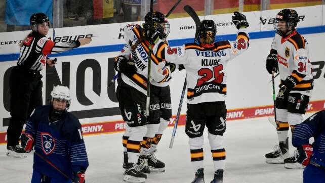 Eishockey-Frauen siegen im Penalty-Krimi gegen Frankreich