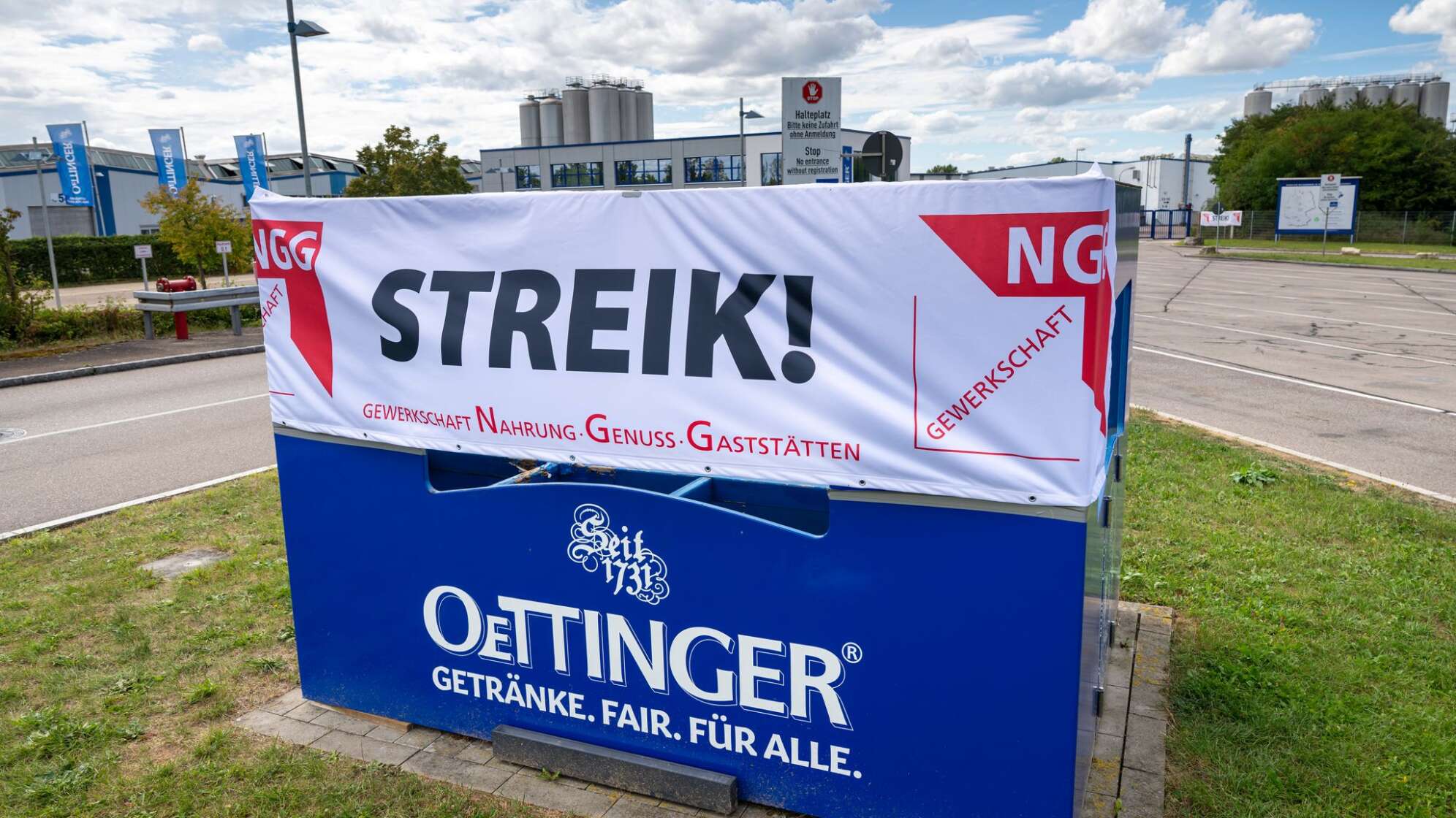 Tarifkonflikt bei Oettinger