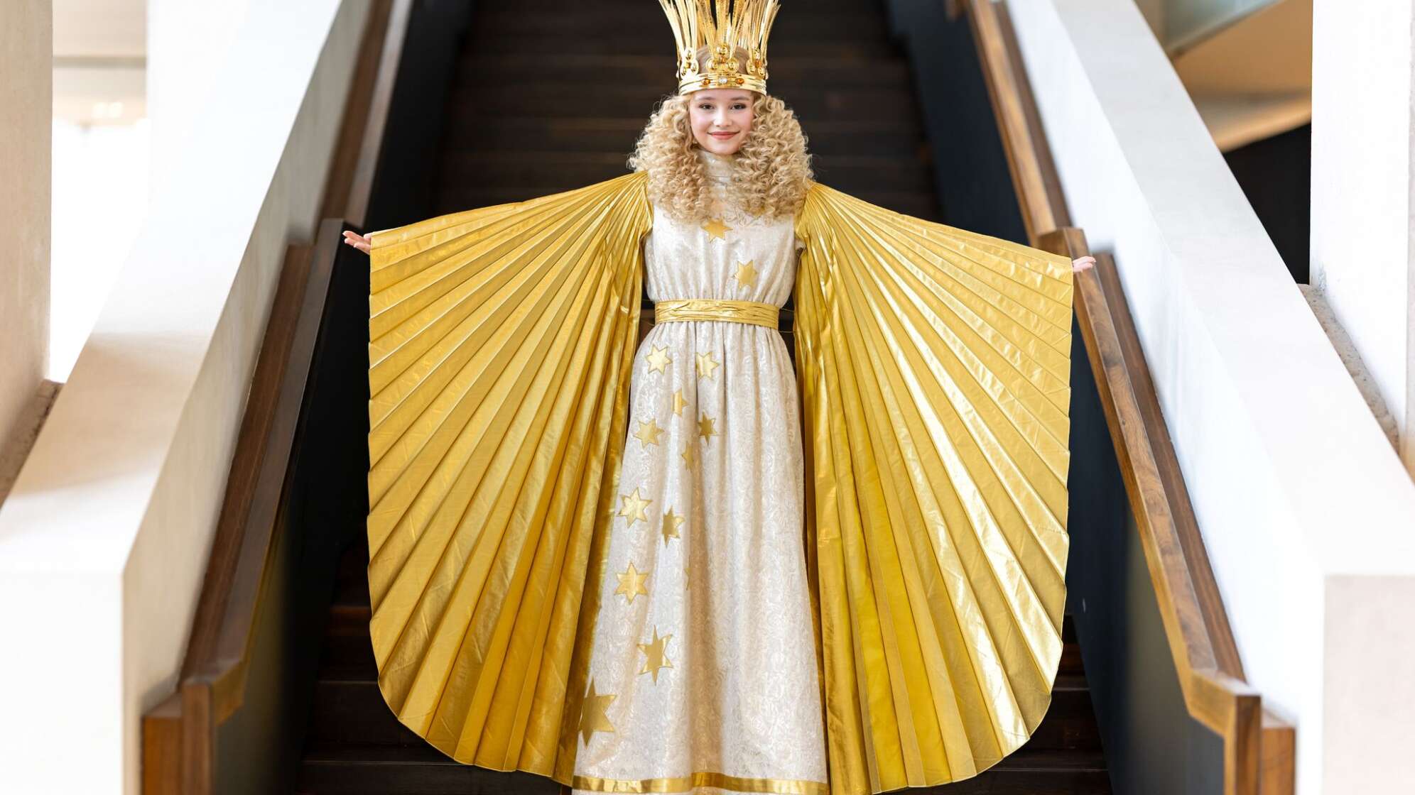 Anprobe Nürnberger Christkind