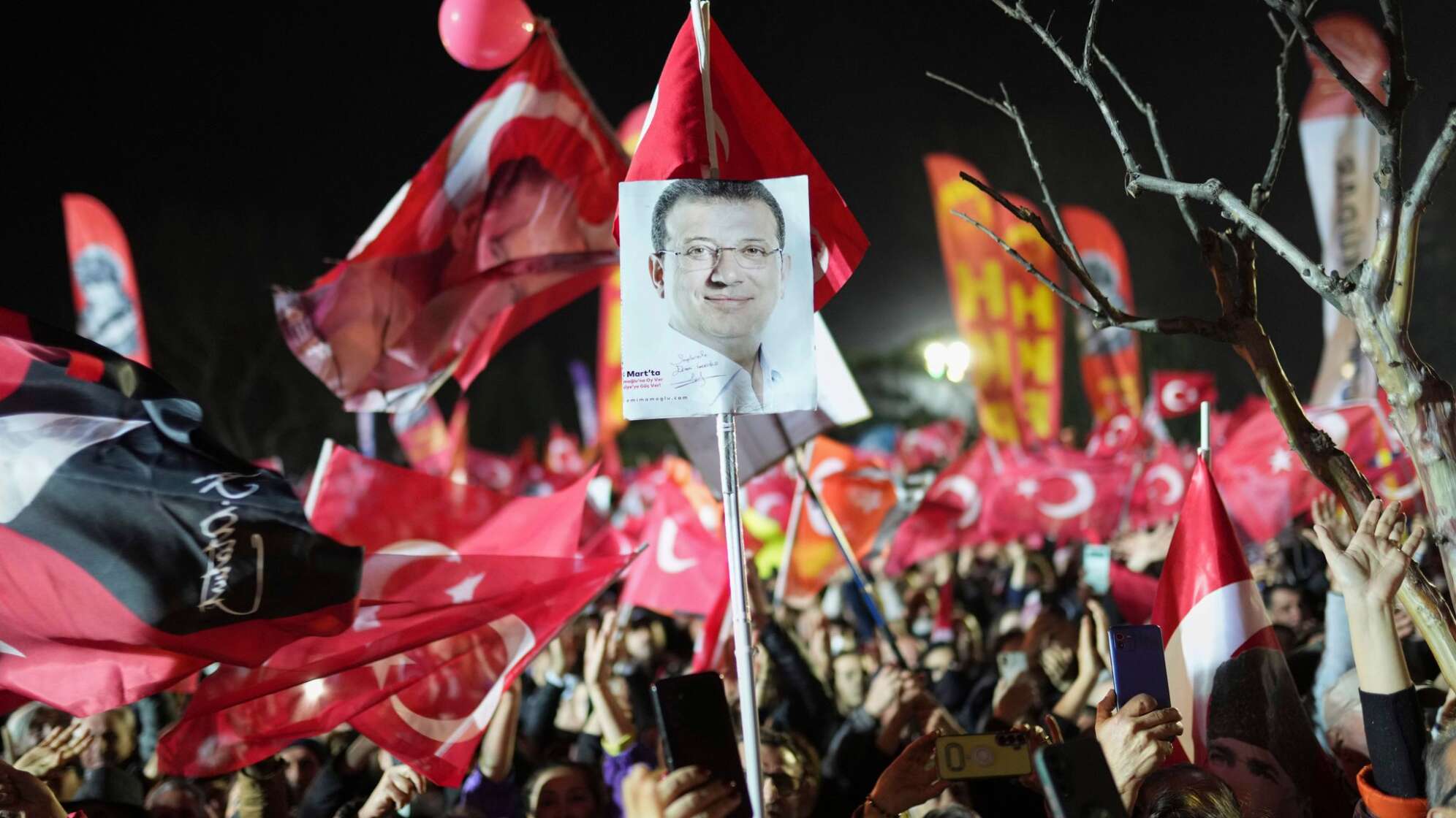 Proteste nach der Festnahme des Istanbuler Bürgermeisters