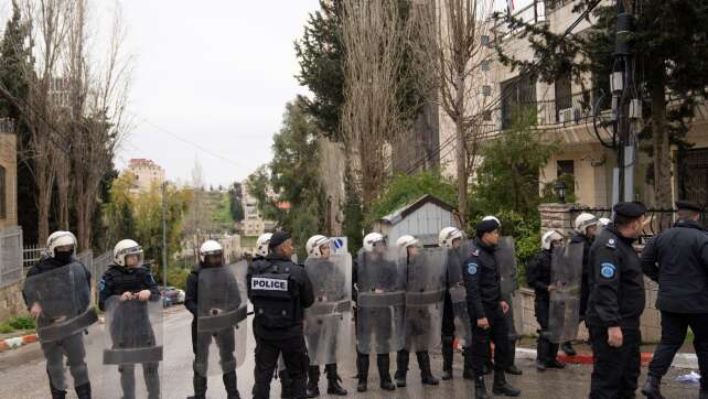 Deutsche Polizisten unbewaffnet in Nahost im Einsatz