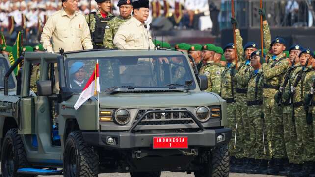 Indonesien bereitet 20.000 Soldaten für Gazastreifen vor