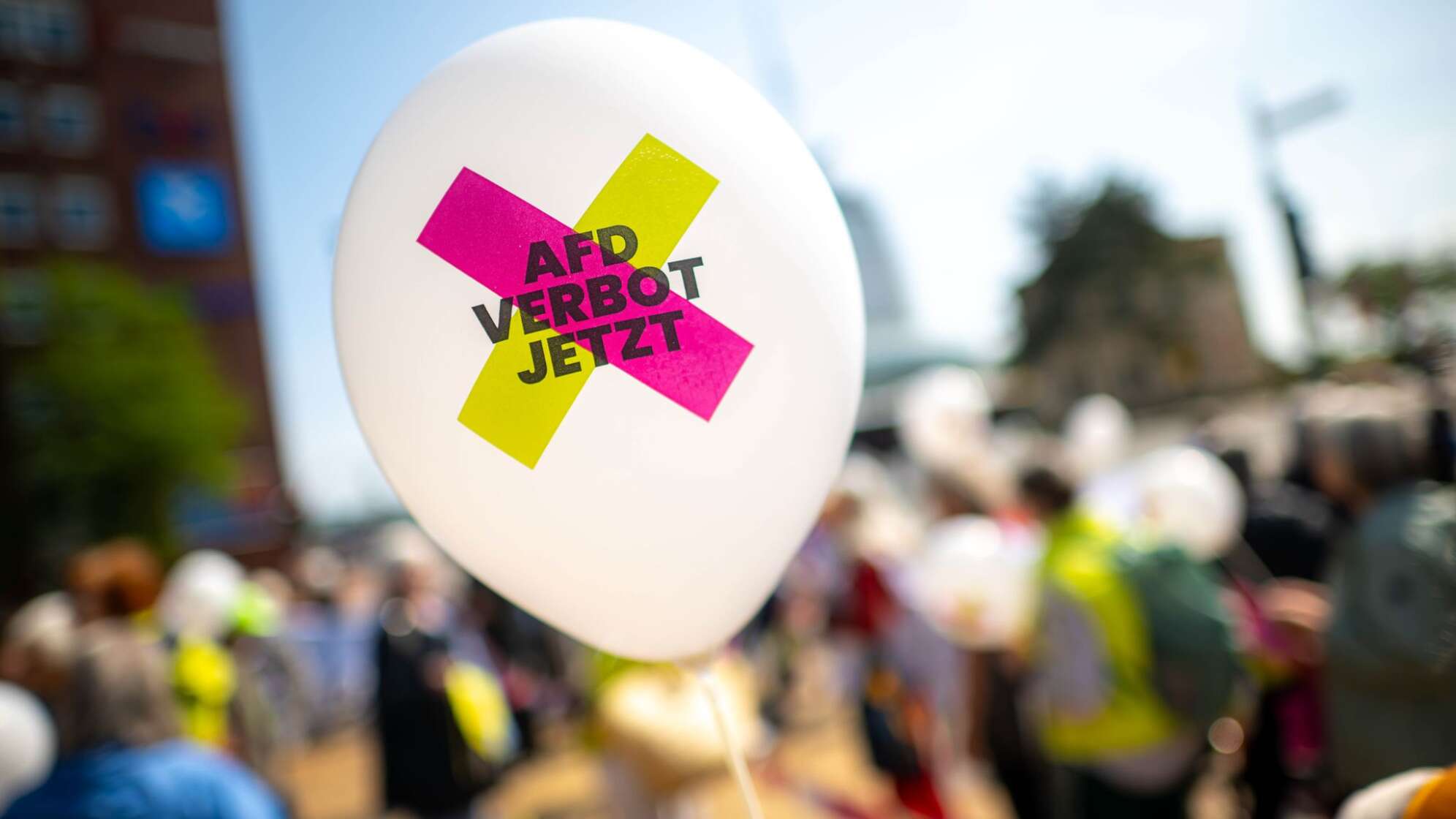 Protest für AfD-Verbot