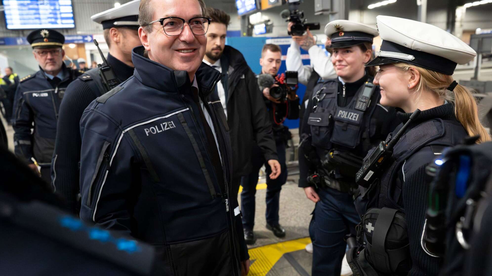 Bundespolizei kontrolliert gewaltbelastete Bahnhöfe