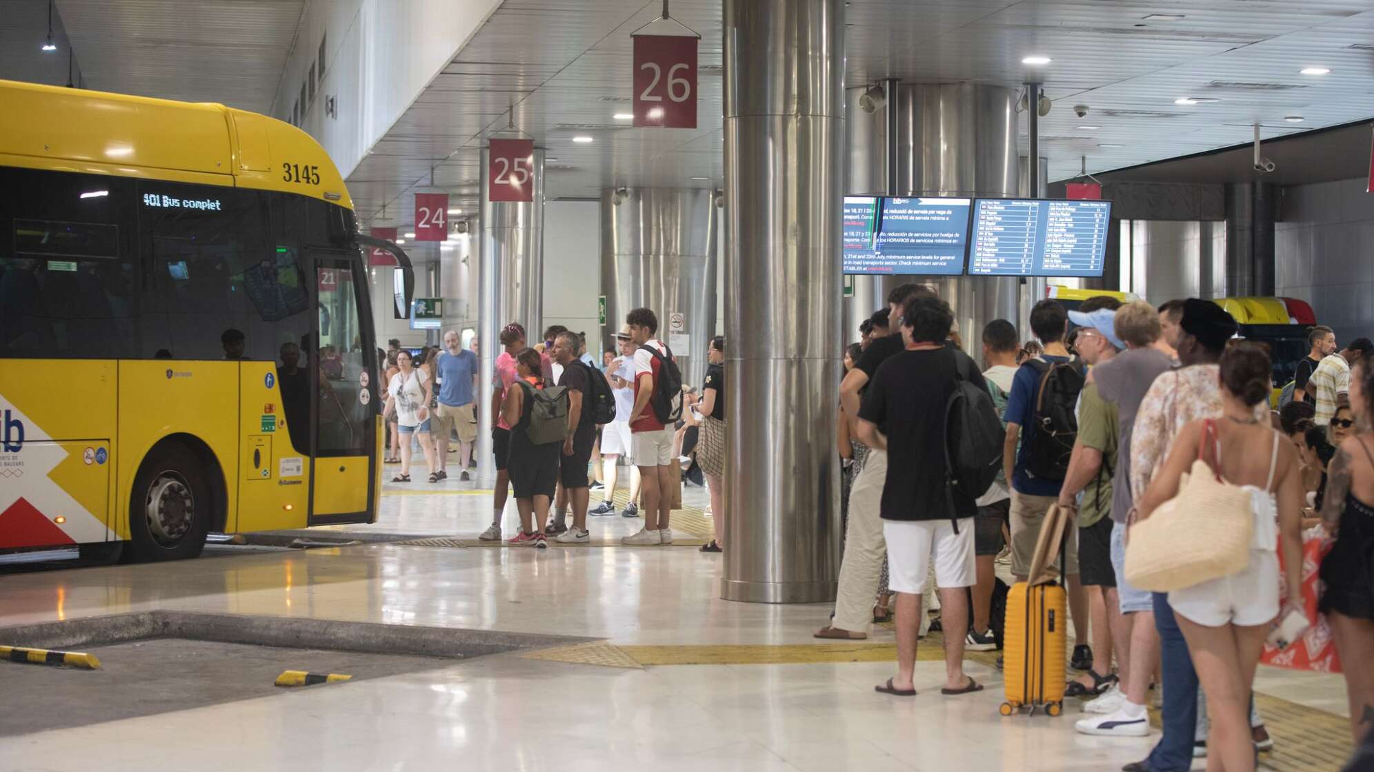 Streik der Busfahrer auf Mallorca
