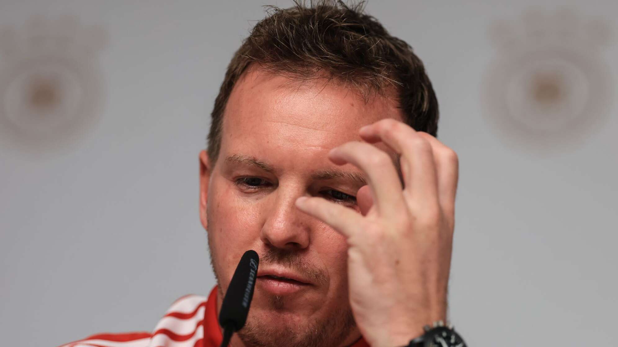 WM-Qualifikation, vor dem Gruppenspiel gegen die Slowakei