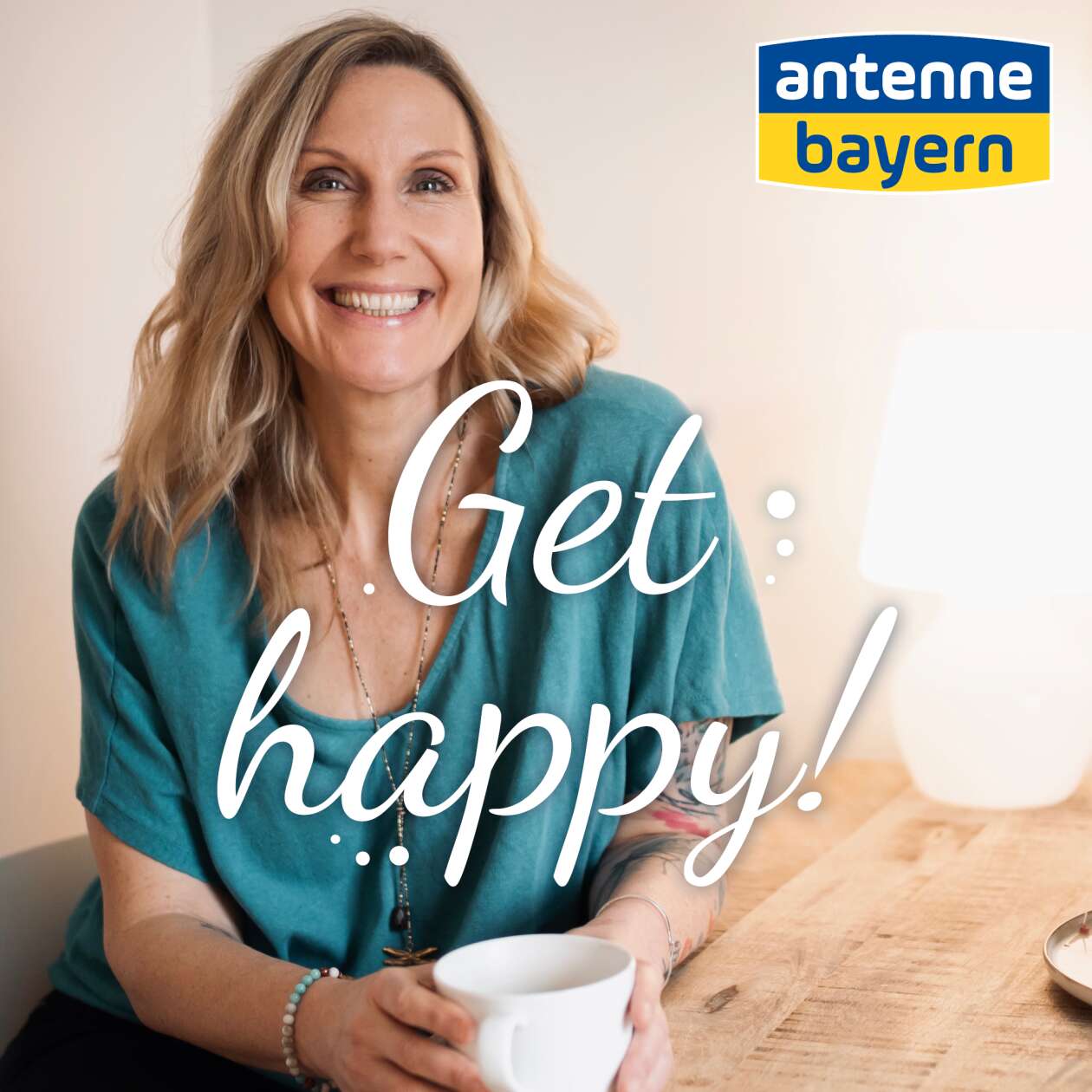 Get happy! ANTENNE BAYERN Podcast mit Kathie Kleff