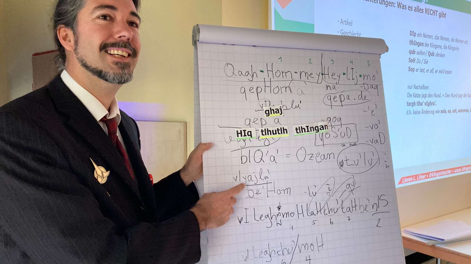 Immer mehr «Trekkies» lernen Klingonisch