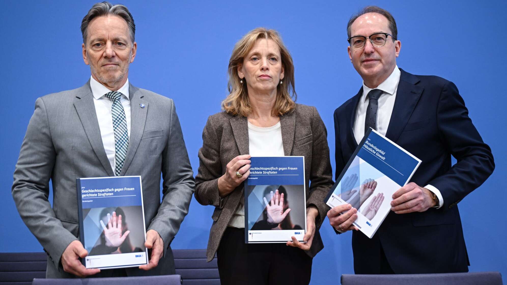 Pressekonferenz „Häusliche Gewalt 2024“