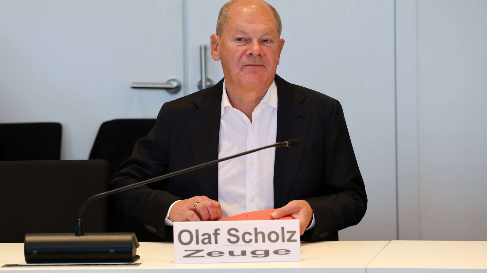 Untersuchungsausschuss Klimaschutzstiftung - Olaf Scholz