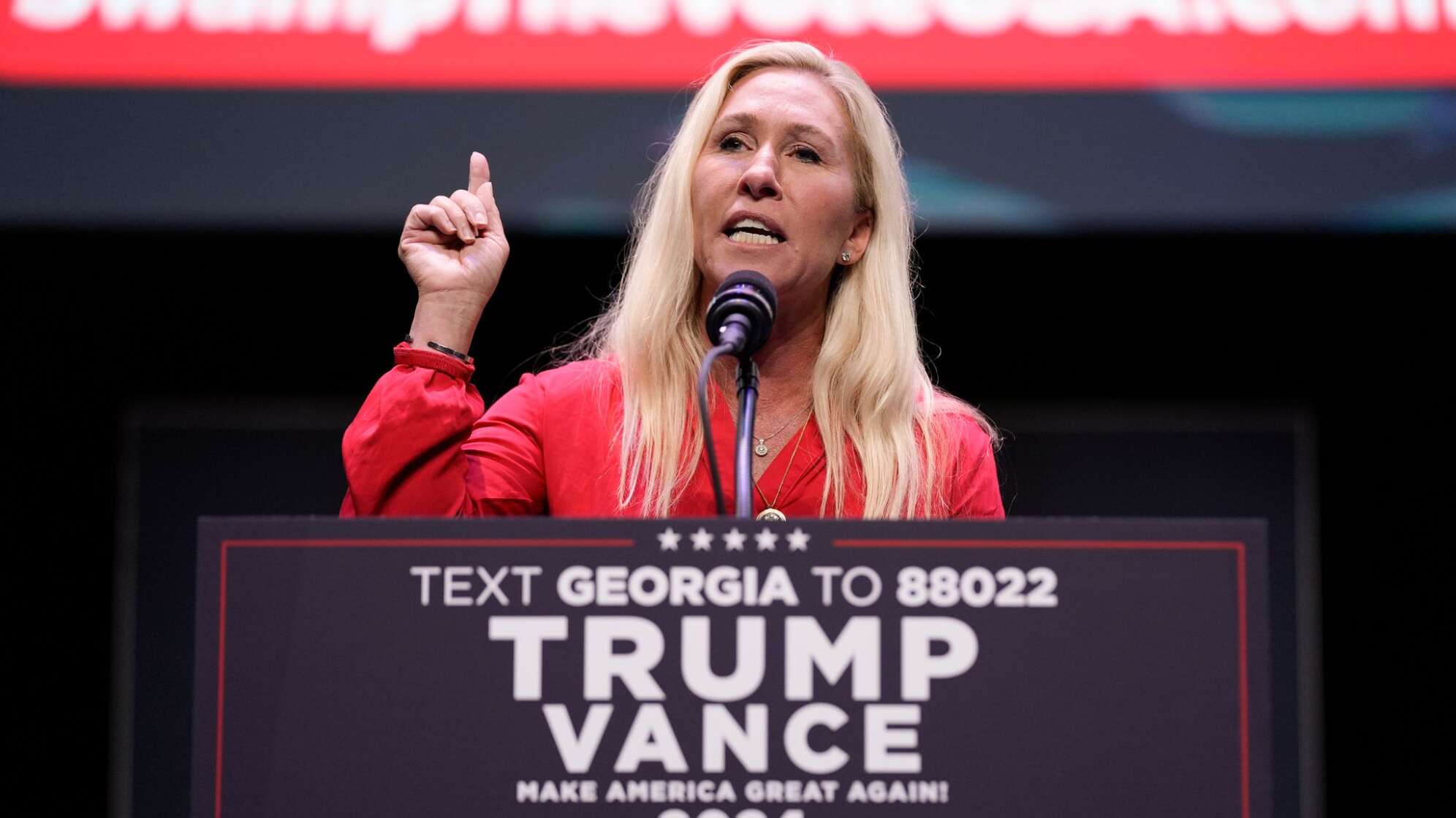 Wahlkampf in den USA - Trump in Georgia