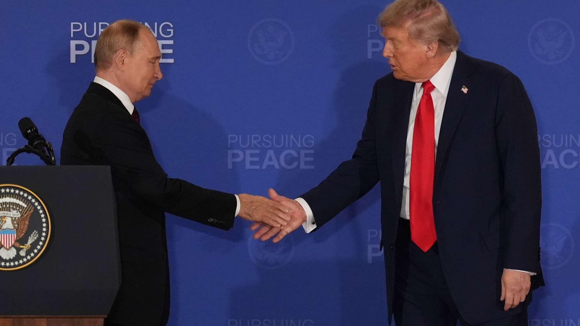 Treffen von Trump und Putin