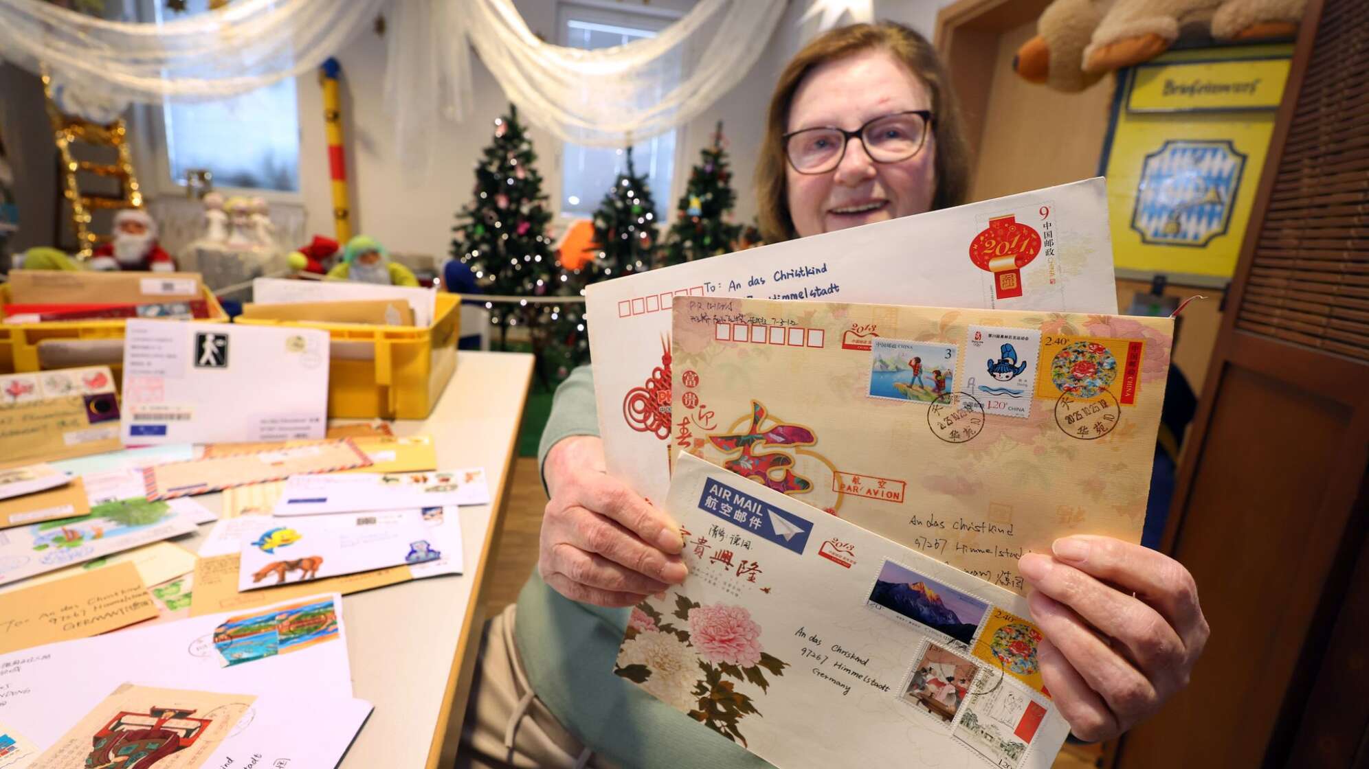 Weihnachtspostamt in Himmelstadt