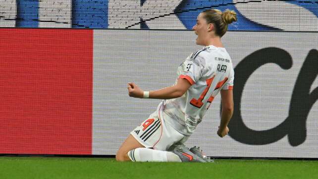 Bayern-Frauen weiter ungeschlagen: 5:1 in Hoffenheim