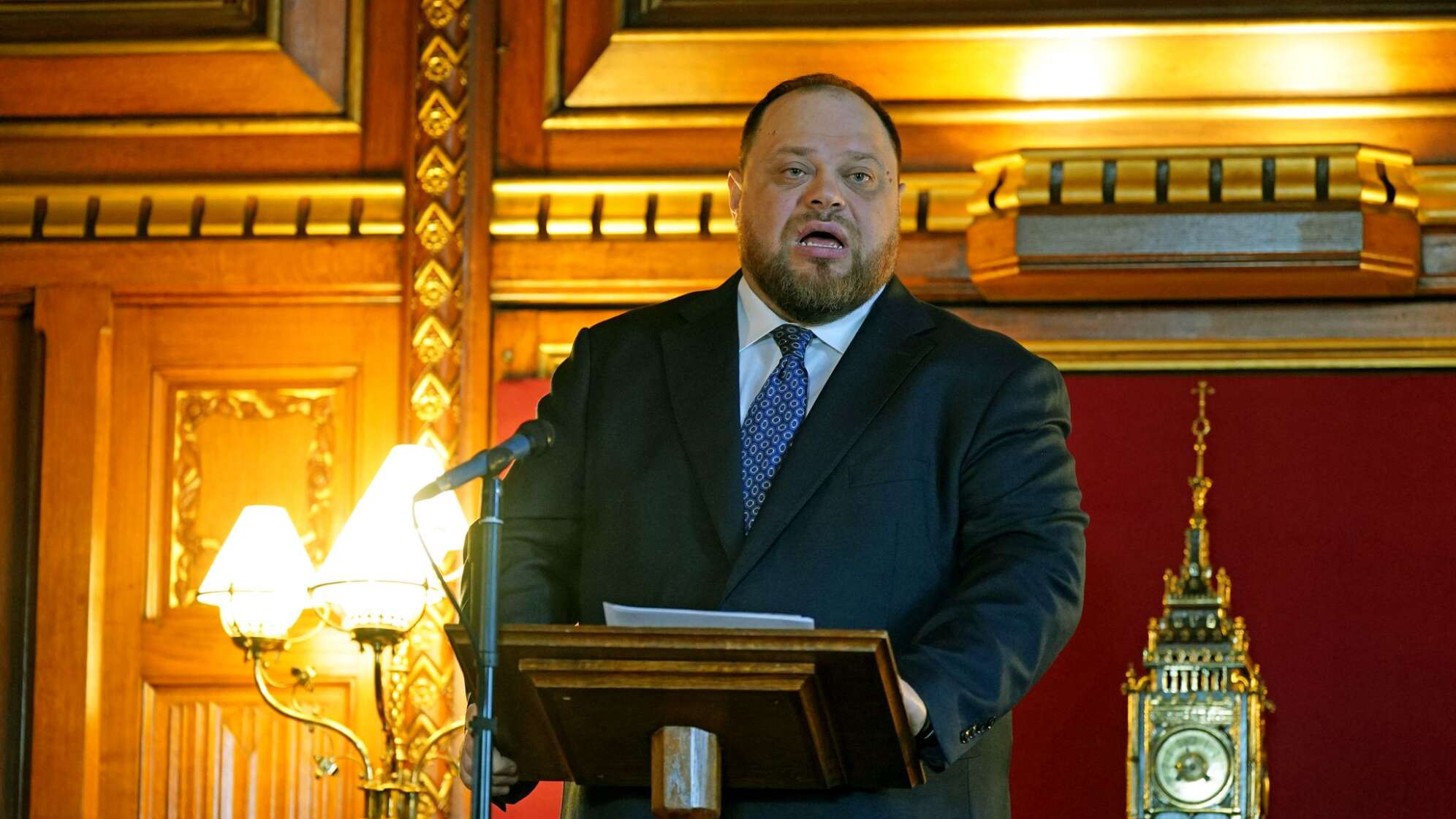 Ukrainischer Parlamentspräsident Stefantschuk