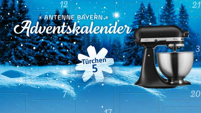Der ANTENNE BAYERN Adventskalender - 5. Türchen