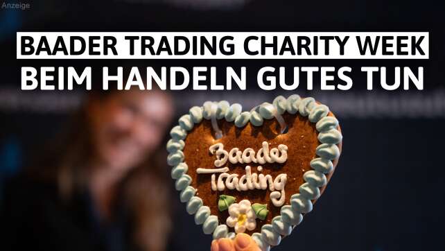 Baader Trading Charity Week: Beim Handeln Gutes tun