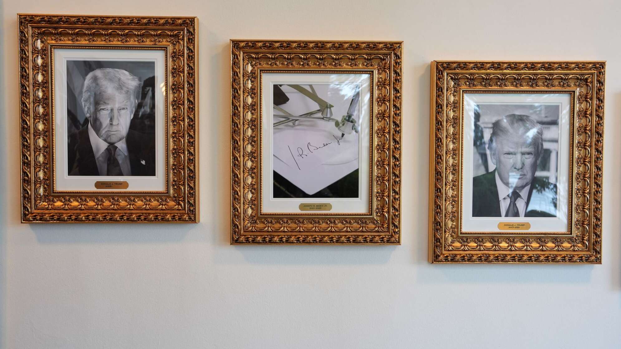 "The Presidential Walk of Fame" im White House