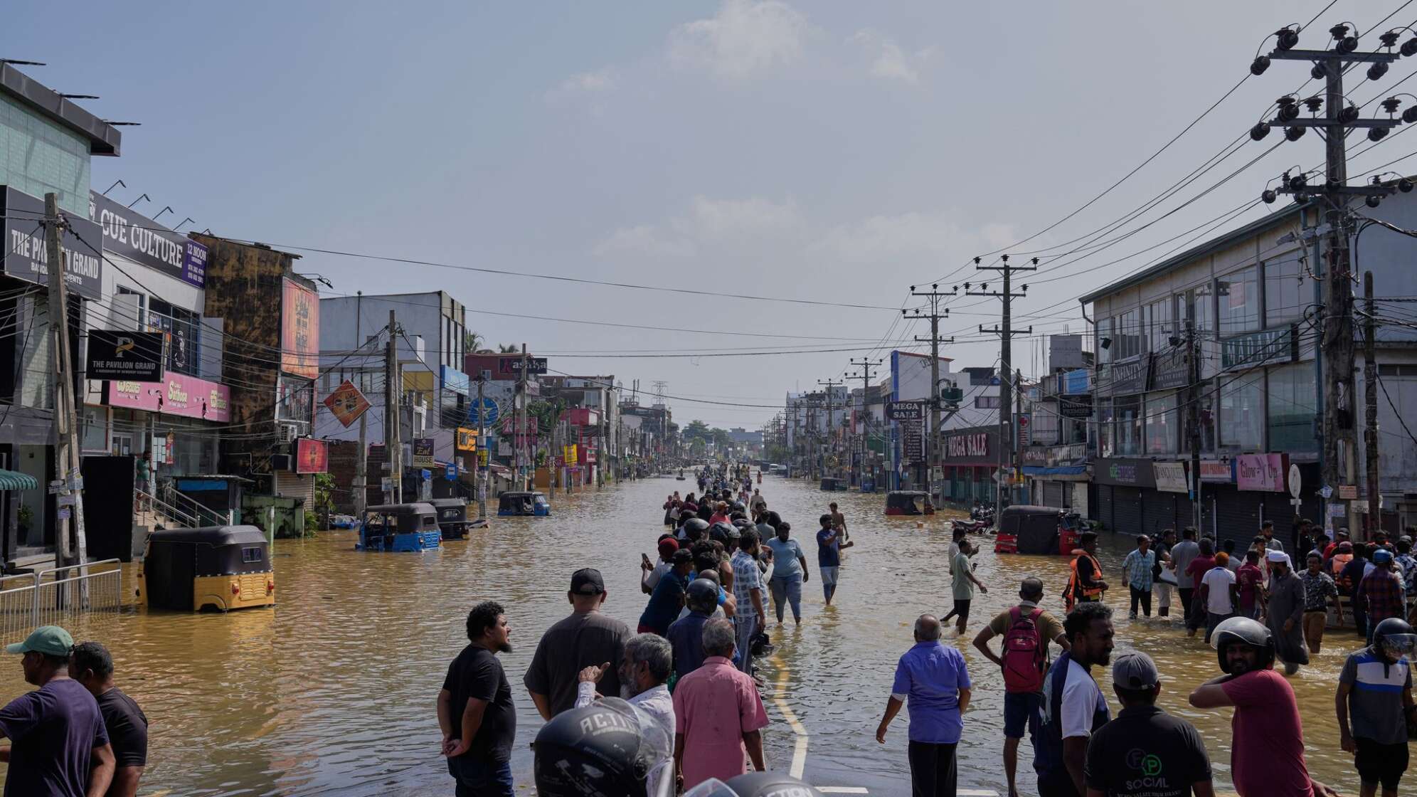 Überschwemmungen in Sri Lanka