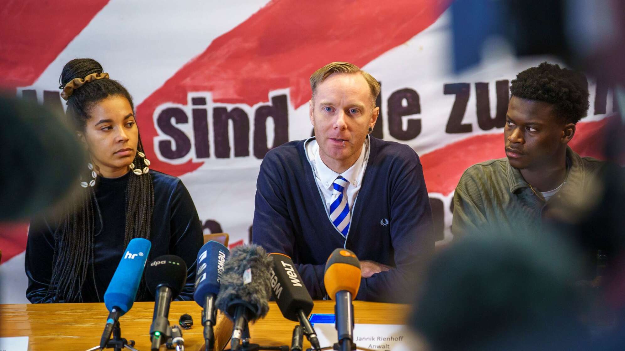 Pressekonferenz "Bündnis Widersetzen"