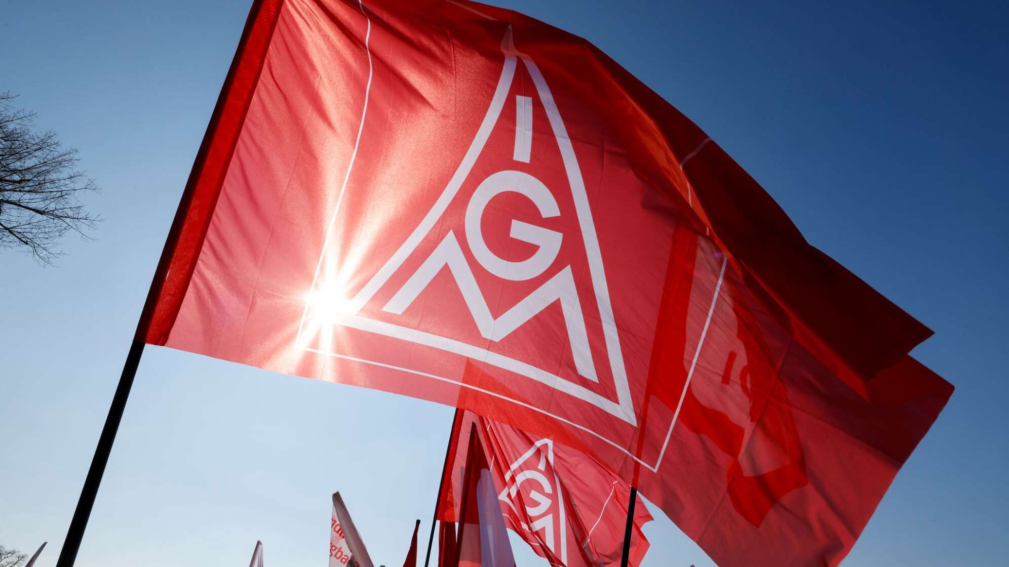 IG Metall-Flaggen