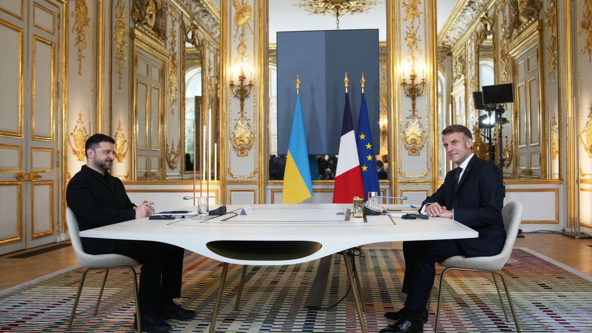 Präsident der Ukraine in Frankreich