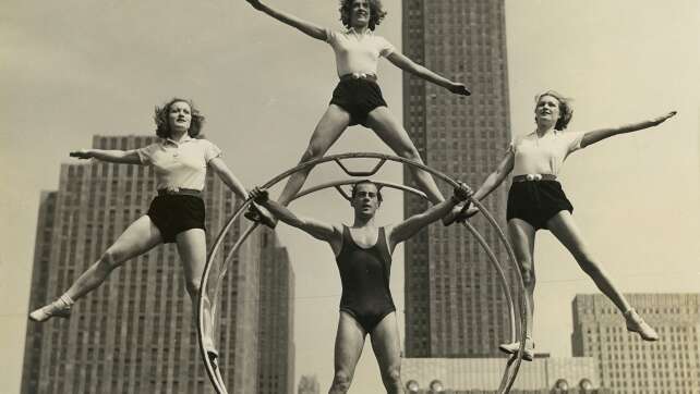 Schwerelos im Stahlreifen: 100 Jahre Rhönrad