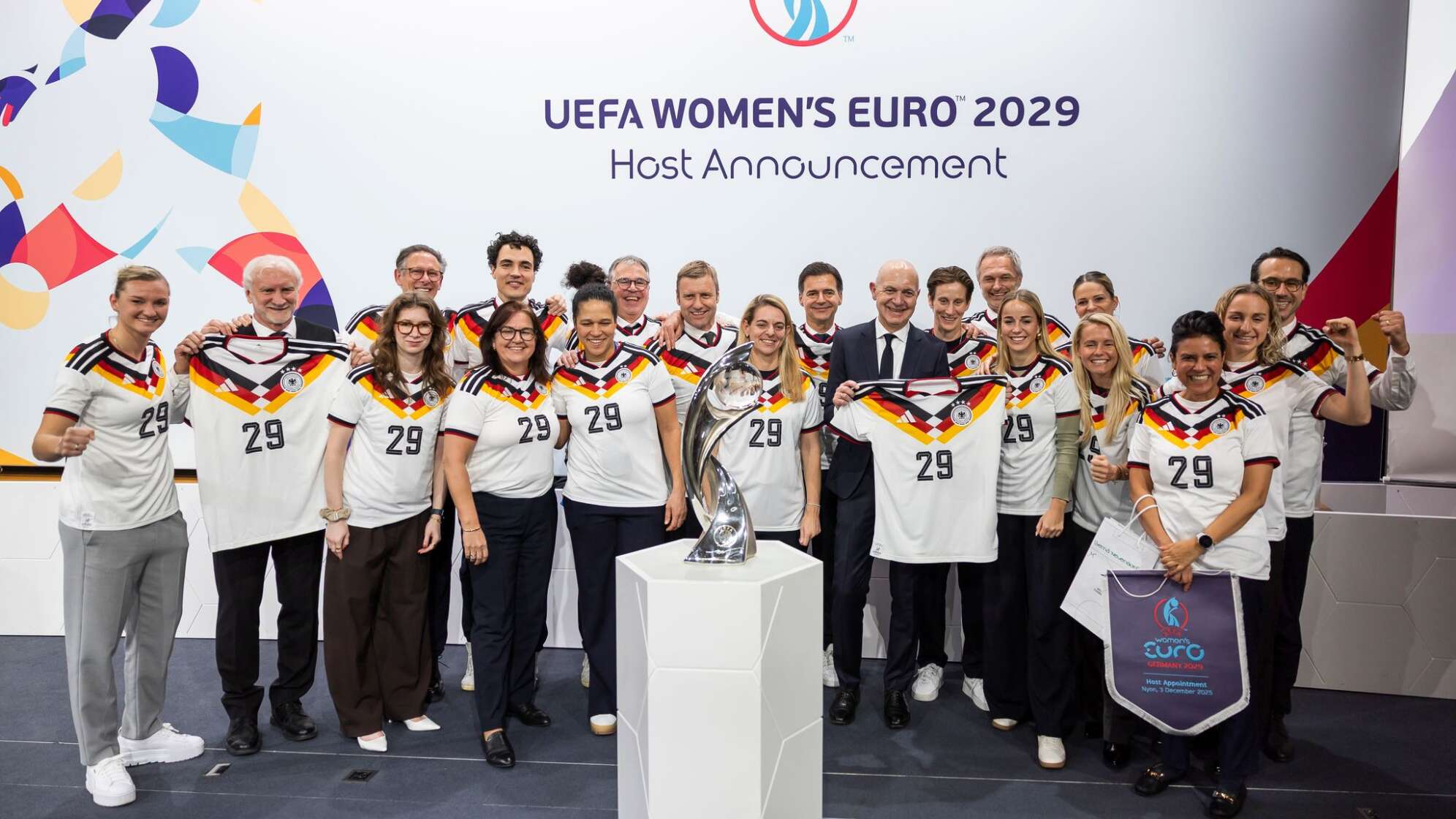 Vergabe der EM der Fußballerinnen 2029