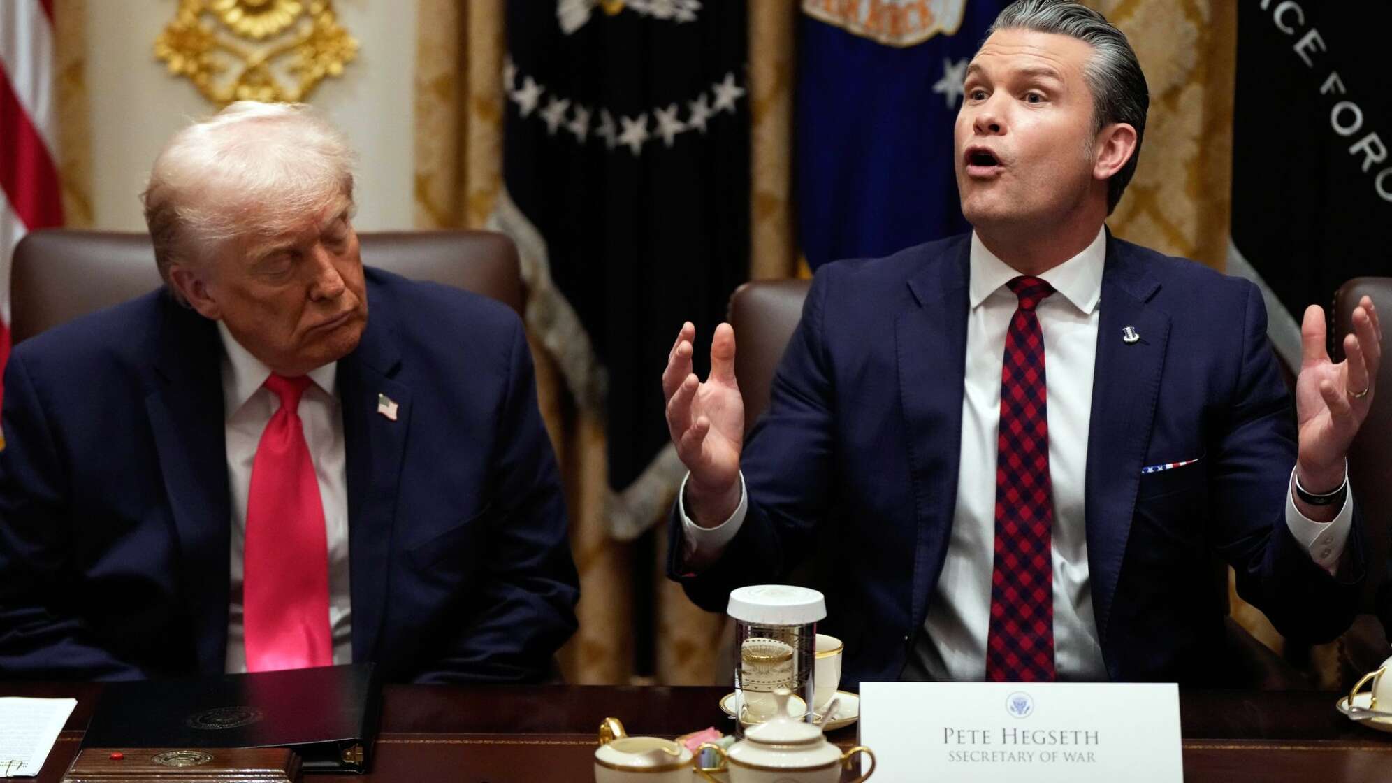 Kabinettssitzung im Weißen Haus