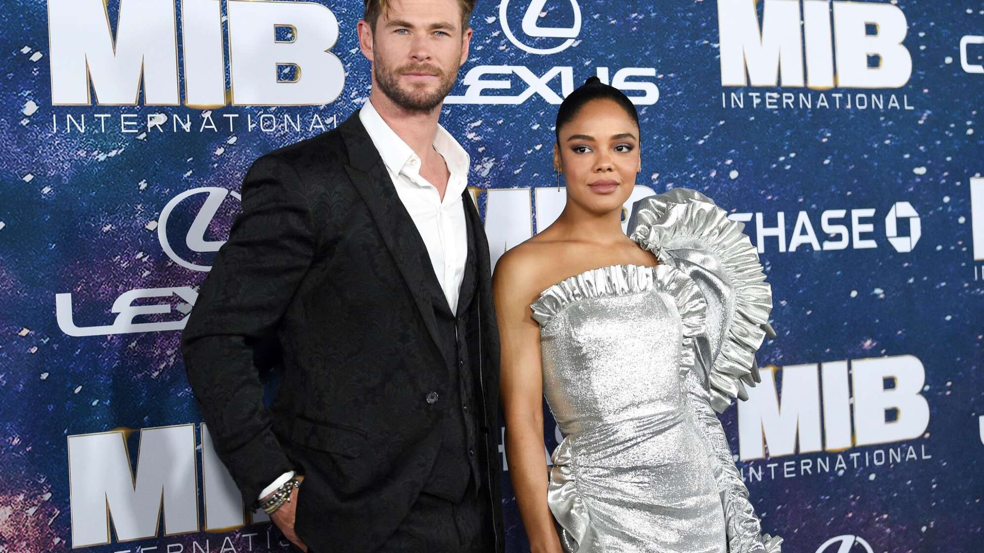 Chris Hemsworth und Tessa Thompson