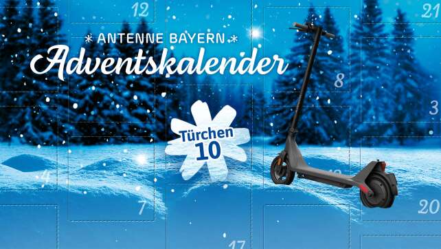 Der ANTENNE BAYERN Adventskalender - 10. Türchen