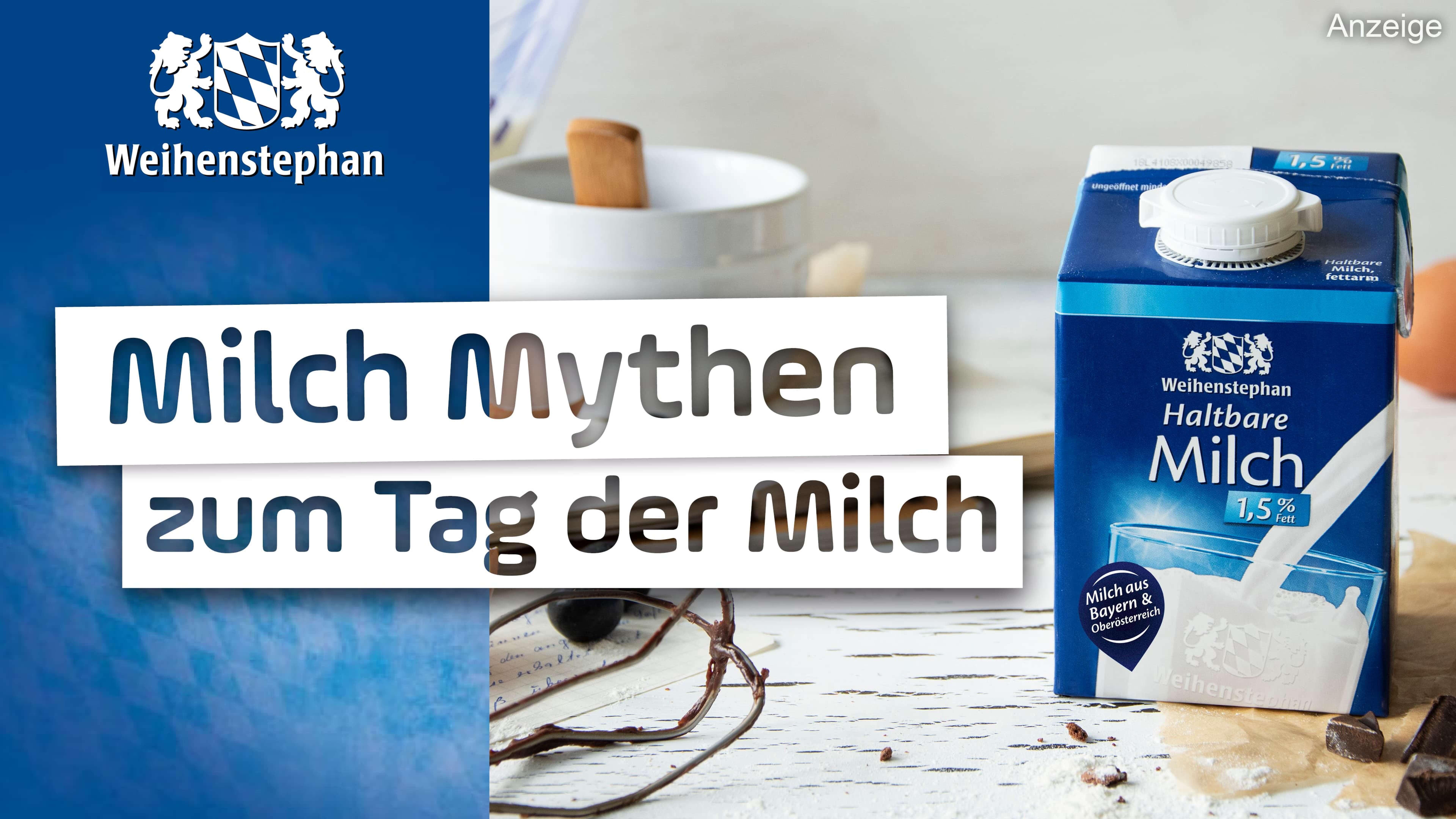 Milch Mythen zum Tag der Milch