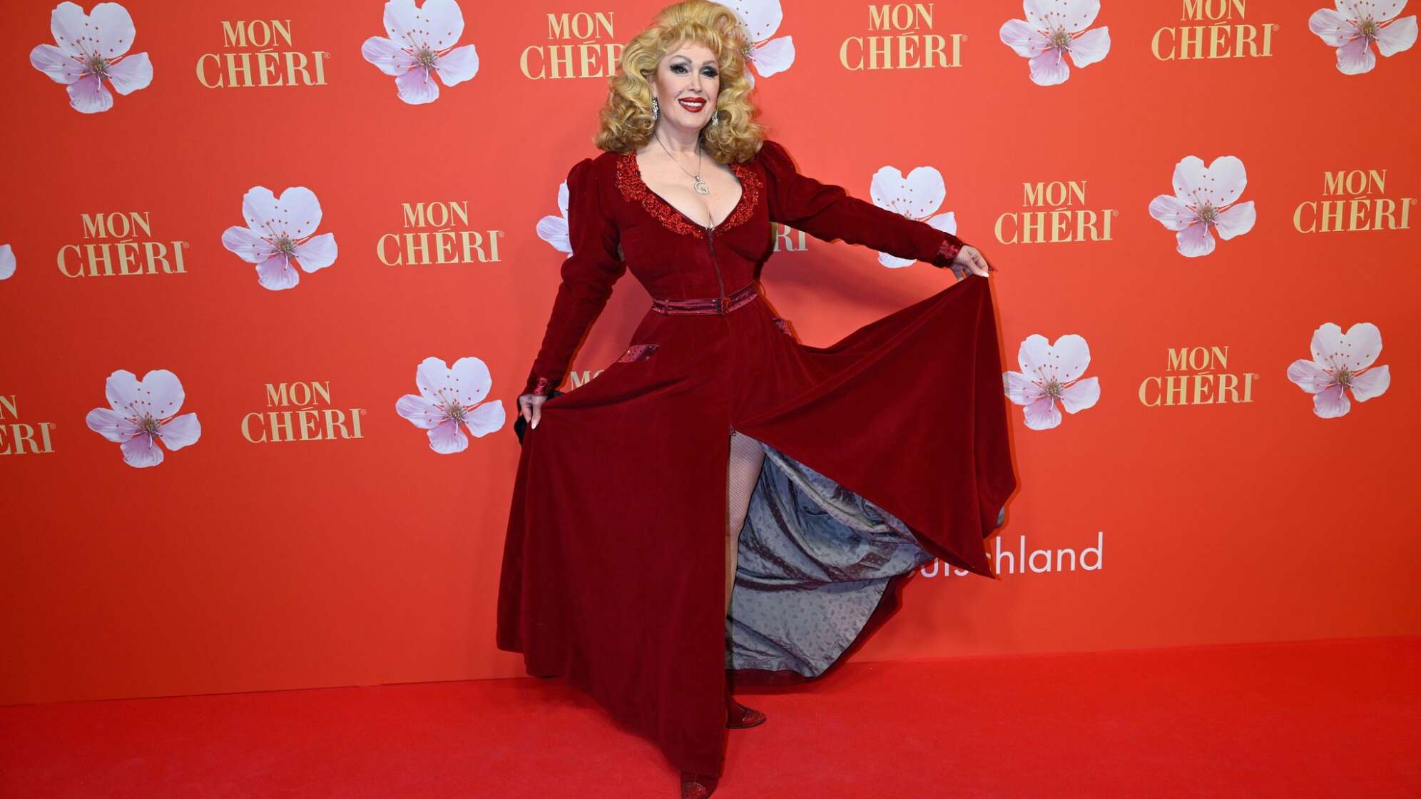 Roter Teppich beim «Mon Chéri Barbara Tag»