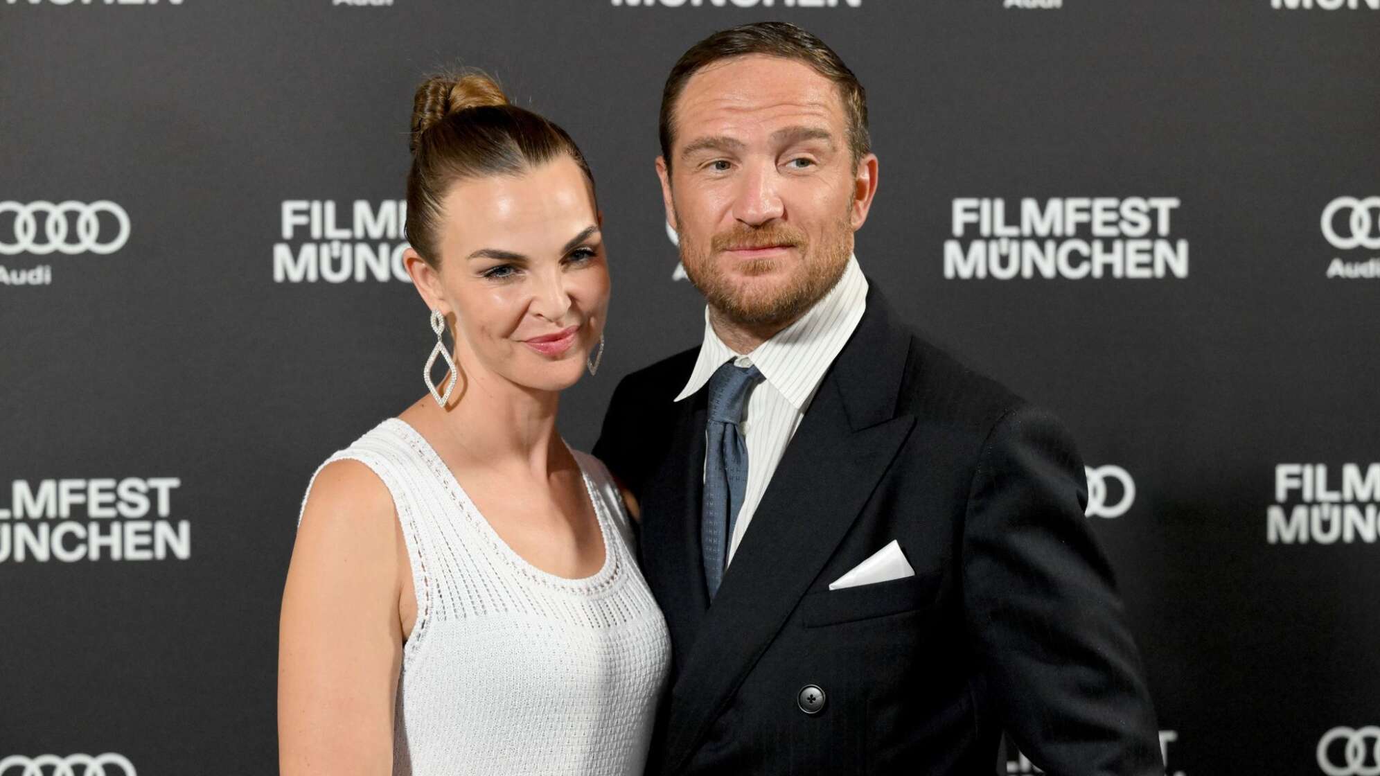 Schauspieler Frederick Lau und seine Frau Annika Lau